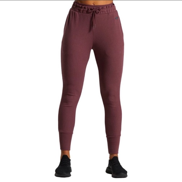 Gymshark Pants - Gymshark Studio Jogger in Berry Red Pant